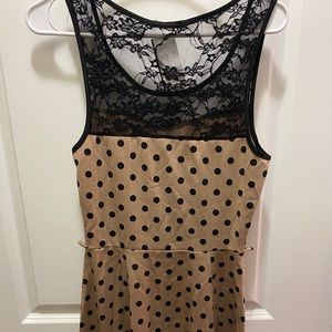 Polka dot dress